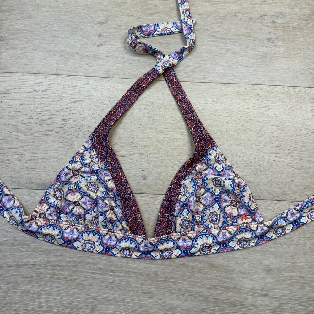 O’Neill Patterned Triangle Bikini Top